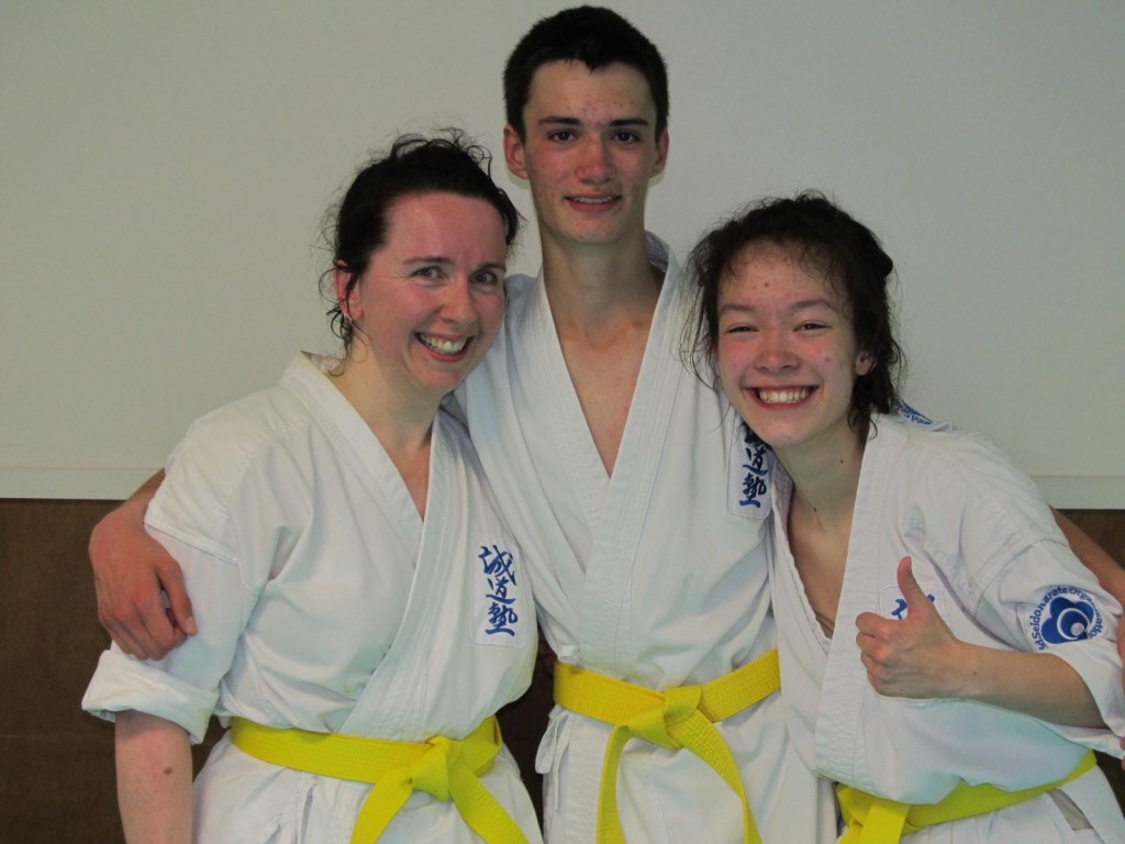 Yellow Belts 12th Dec 2013