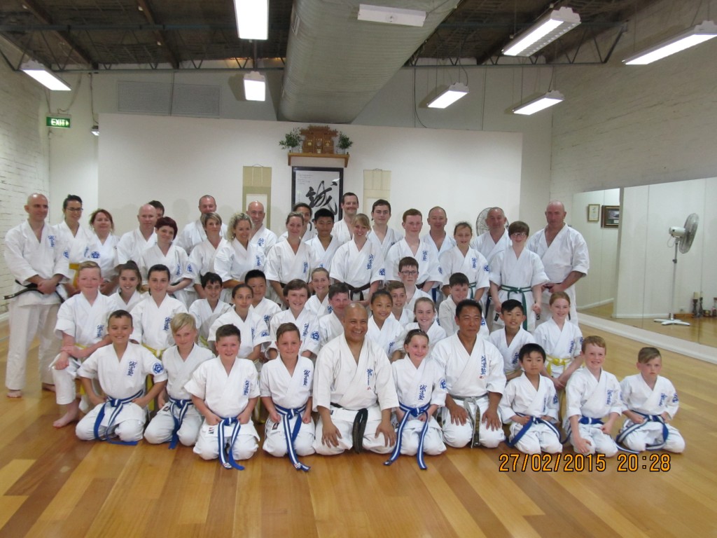 OZ - LHutt Students at Sydney Dojo